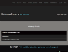 Tablet Screenshot of croradioclub.com
